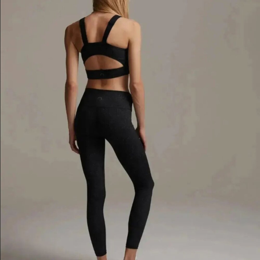 VARLEY | Luna Legging | Mono Feather NWT